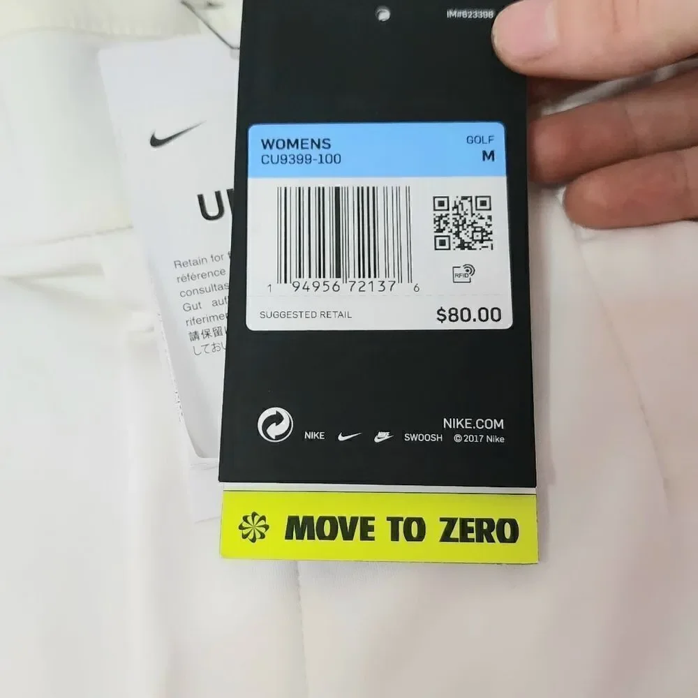 Nike shorts slim fit move to zero dry fit women's size medium golf new
